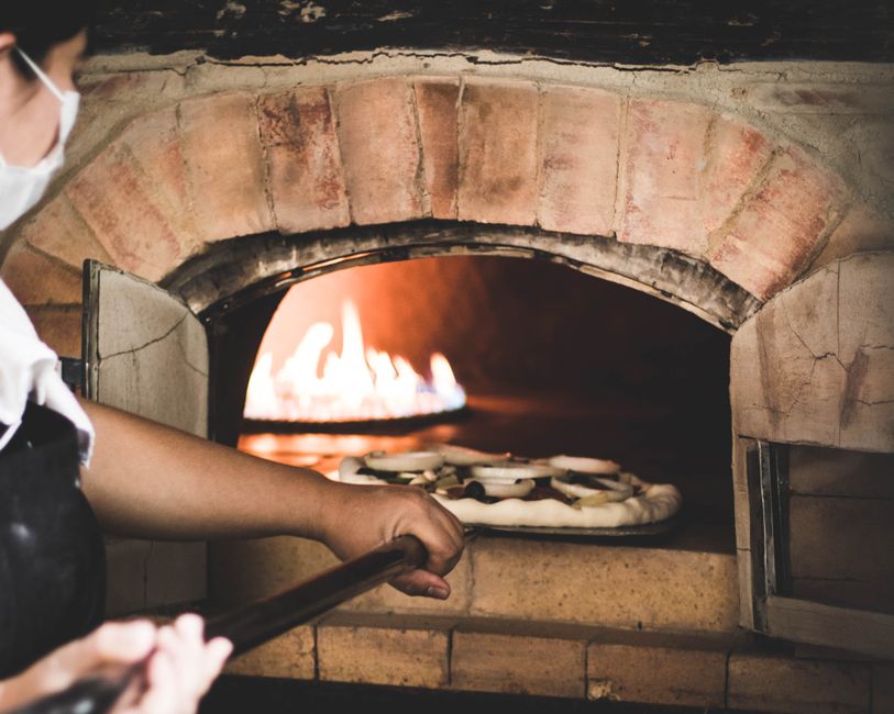 Antica Bath Restaurant Traditional Pizza Oven